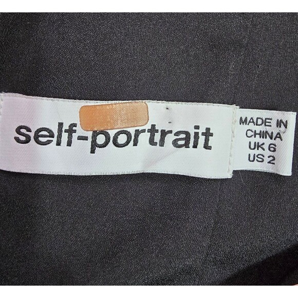 NWT Self-portrait sleveless midi floral dress. FLAWED. Size 2 - Picture 5 of 11